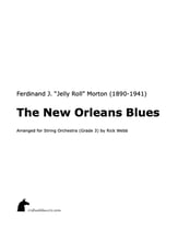 The New Orleans Blues Orchestra sheet music cover